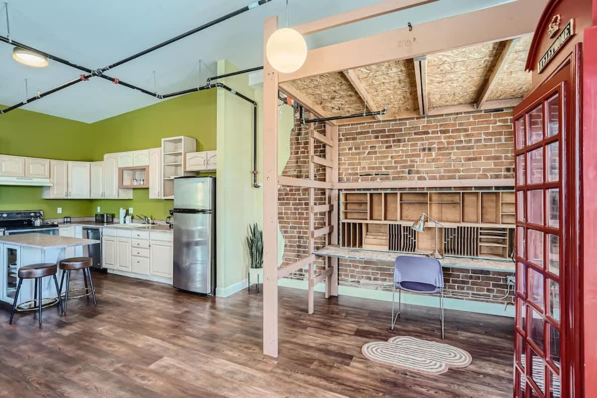 Historic Loft In Ballpark 30 Day Stay Sleeps 4 Denver Exterior photo